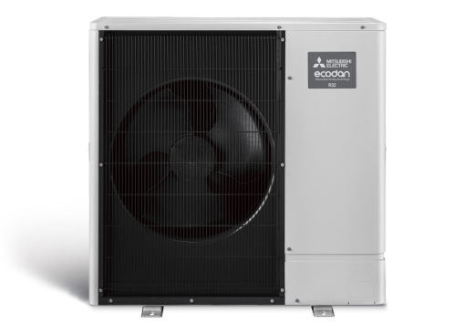 Šilumos siurblys oras-vanduo Mitsubishi POWER PUD-SWM80YAA/EHST20D-YM9D su integr.200 ltr. talpa (8.00 kw) 3Ø -25 - Image 2