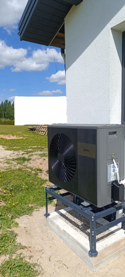 Šilumos siurblys oras-vanduo MIDEA M-Thermal Arctic MHA-V8W/D2N8-B2 su HBT-A100/190CDS90GN8-B2 su integr.190 ltr talpa (8.00 kw)  1Ø  -25 - Image 3
