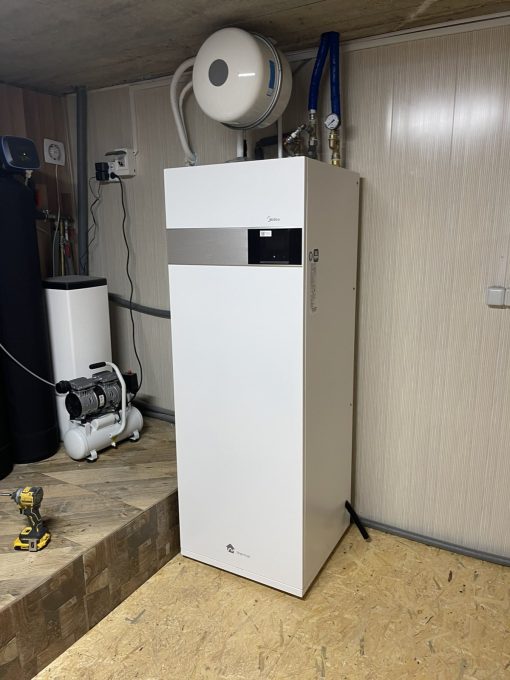 Šilumos siurblys oras-vanduo MIDEA M-Thermal Arctic MHA-V6W/D2N8-B2 su HBT-A100/190CDS90GN8-B2 su integr.190 ltr talpa (6.00 kw) 1Ø -25 - Image 2