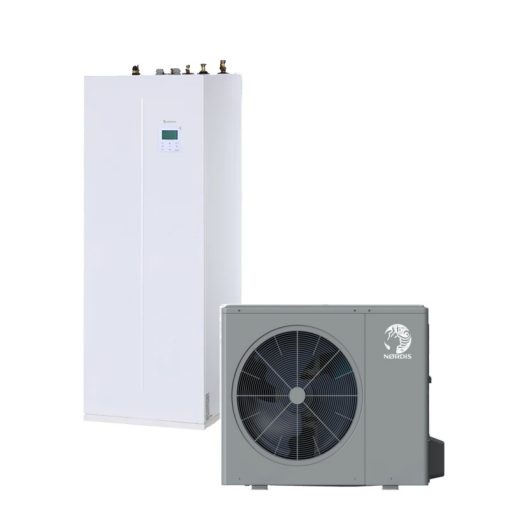 Šilumos siurblys oras-vanduo NØRDIS Optimus Pro HOP8WODU-HOP100/190IDU su integr. 190 ltr talpa (8,30-8,40 kw) 1Ø -25