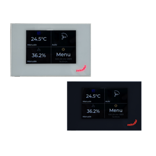 Valdymo pultas Zehnder Comfoair rekuperatoriams „Multi Control“ su liečiamu ekranu