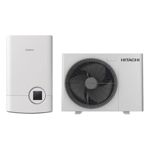 Šilumos siurblys oras-vanduo HITACHI "air H2O 400"  12 kw be integr.talpos 3Ø -25