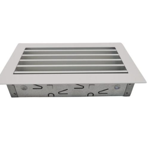 Sieninės vėdinimo grotelės 200x100 mm nukreiptos žemyn - Image 2