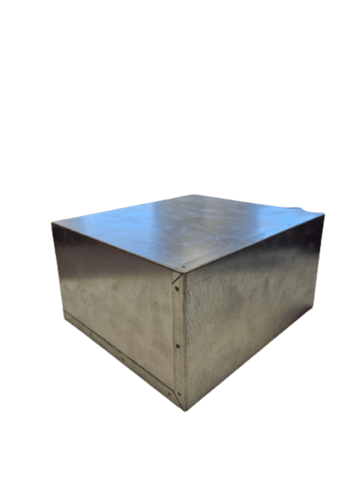 Metalinė dėžutė vėdinimo grotelėms 2 x 75, universali