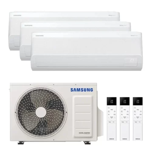 Multi-split komplektas Samsung AJ040TXJ2KG/EU (4.00 kw) su 2 vnt Bevėjais COMFORT S2 AR60F07C1AWNEU (2.00 kw)  -15 - Image 4
