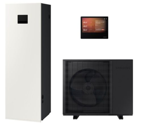 Šilumos siurblys oras-vanduo Samsung Climate HUB Al Home AE200DNWSPG/EU-AE125DXEDGG/EU su integr. 200 ltr. talpa  (12.50 kw) 3Ø  -25