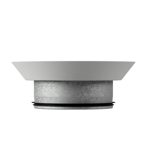 Oro padavimo-ištraukimo apvalus difuzorius DRS125, įtempiamoms luboms - Image 2
