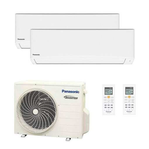 Multi-split komplektas Panasonic išorinė dalis CU-2Z41TBE (4.50 - 5.40 kw) su 2 vnt vidinėmis dalimis: CS-TZ20ZKEW (2.00 - 2.70 kw)