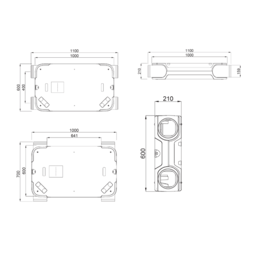 Universalus plokštelinis rekuperatorius Zehnder EVO 2 - Image 5