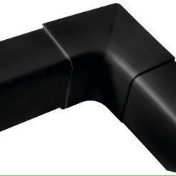 PVC statmena alkūnė 80x60mm, pilka