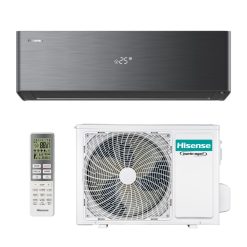 Šilumos siurblys/kondicionierius  Hisense ENERGY PRO X Black QH25XV3BG / AS25XV4EW  (2.60 - 3.20 kw)  -22