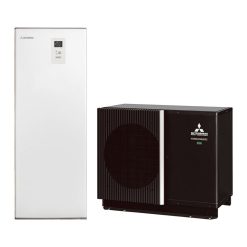 Šilumos siurblys-monoblokas Mitsubishi Heavy All in one EZY HMM100 / FDCM60VNX-P su integr. 180 ltr.talpa (6.00  kw) -25